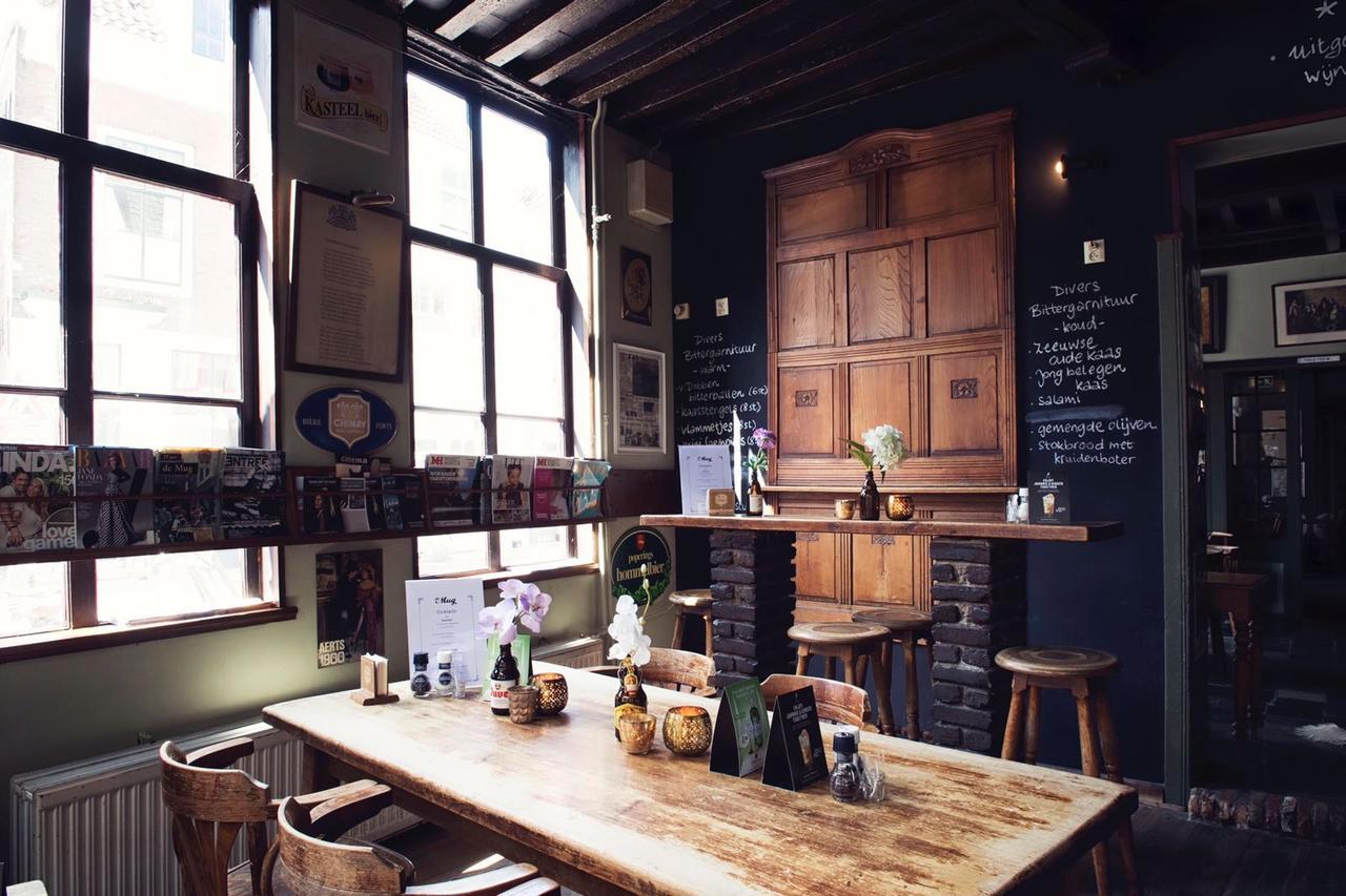 Cafe Restaurant Hotel De Mug Middelburg Ngoại thất bức ảnh